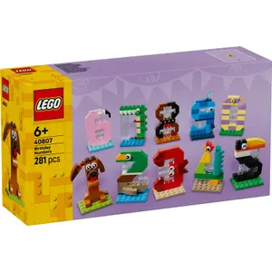 Juego de construcción números cumpleaños iconic Lego image-1