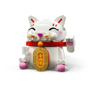 Bauklötze Katze Glücksbringer iconic Lego image-3