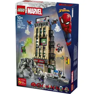 Mysterio Daily Bugle vs Pókember Építőjáték Lego image-2