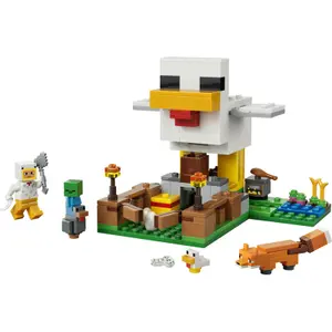 Minecraft Hühnerfarm Baukasten Lego image-1