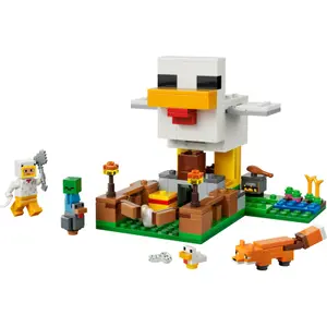 Minecraft Hühnerfarm Baukasten Lego image-2