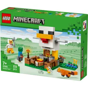 Minecraft Hühnerfarm Baukasten Lego image-3