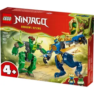 Klocki budowlane walka robota smoka Ninjago Lego image-2