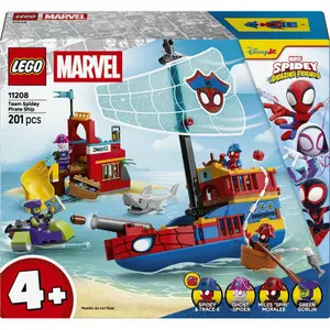 Spidey Pirate Ship Building Set Lego
