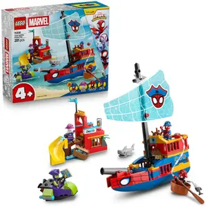 Spidey Pirate Ship Building Set Lego image-2