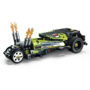 Car games - dragster Lego Technic 42103 image-0