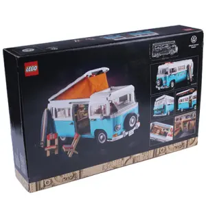 Jeux de voiture - Le camping-car Volkswagen T2 Lego Creator Expert 10279 image-1