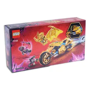Building sets - jay's golden dragon motorcycle Lego Ninjago 71768 image-1