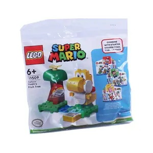 Building sets - polybag yellow yoshi fruit tree Lego Super Mario 30509 image-0