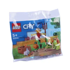 Building sets - plastic bag farm garden with scarecrow Lego City 30590 image-0