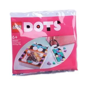 Building sets - beanbag and plastic animal bag tray Lego Dots 30637 image-0