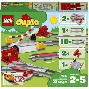 Train tracks building set Lego Duplo image-1