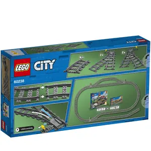 Turnouts building set Lego City