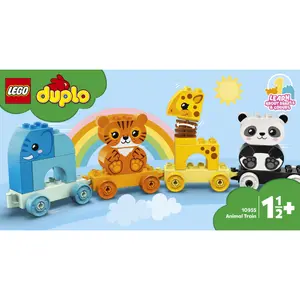 Animal train building set Lego Duplo image-0