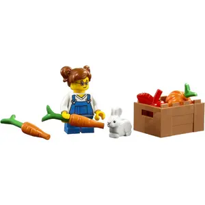 City tractor building set Lego image-3