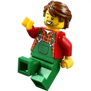 City tractor building set Lego image-4