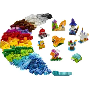 Transparent bricks Lego Classic image-1