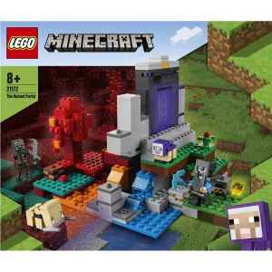 Ruined portal building sets Lego Minecr image-4