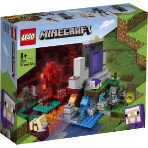 Ruined portal building sets Lego Minecr image-3