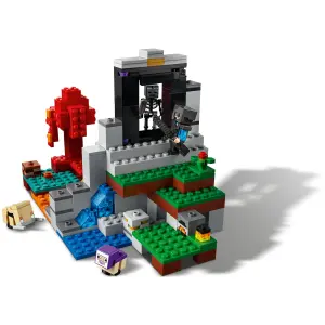 Ruined portal building sets Lego Minecr image-2