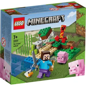 Building sets ambush creeper Lego Minecraft image-0