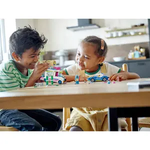 Construction games ice truck chase Lego image-4