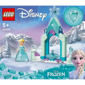 Building sets courtyard castle frogen elsa Lego image-2