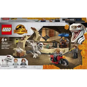 Motorcycle chase building sets Lego Atrocirapt Jworld image-1