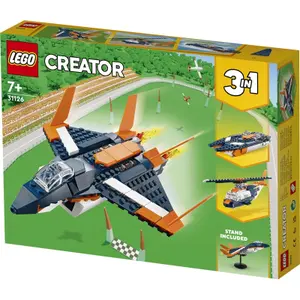Supersonic plane construction games Lego image-0