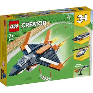 Supersonic plane construction games Lego image-1