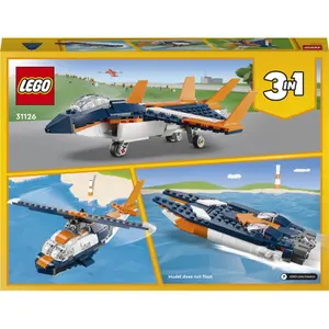 Supersonic plane construction games Lego image-2