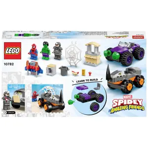 Car games combat car games trucks hulk vs rhino Lego Spidey image-1