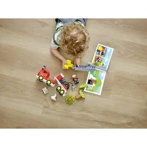 Jeux de voiture Camion pompiers Lego Duplo image-3