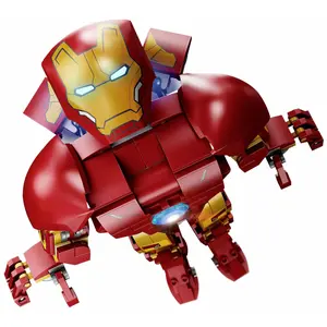 Articulated armor figurine Lego Ironman Marvel image-4