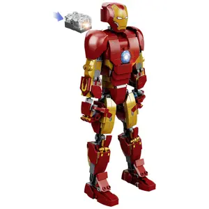 Articulated armor figurine Lego Ironman Marvel image-3