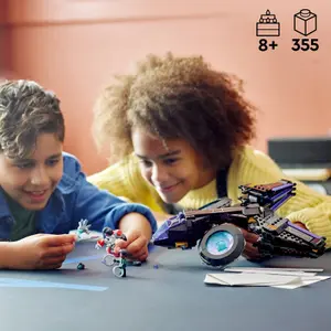 Conjunto de construção da ave solar Shuri Lego Marvel image-2