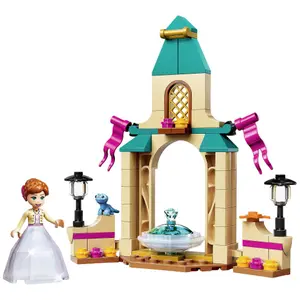Construction games castle courtyard Lego Anna Frozen image-1
