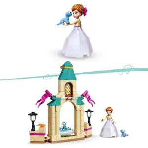 Construction games castle courtyard Lego Anna Frozen image-3