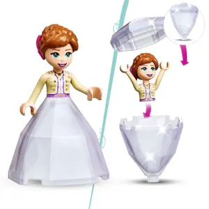 Construction games castle courtyard Lego Anna Frozen image-4