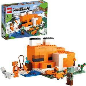 Building sets fox hut Lego Minecraft image-0