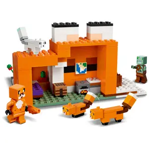 Building sets fox hut Lego Minecraft image-2