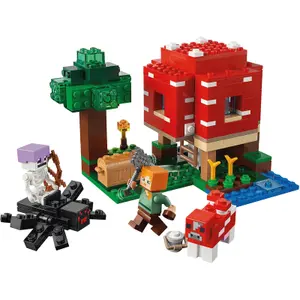 Mushroom house building sets Lego Minecrafte image-3