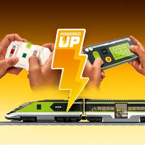 Passenger train building sets Lego Express City image-2