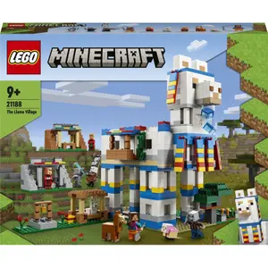 Llama village building set Lego Minecraft image-1