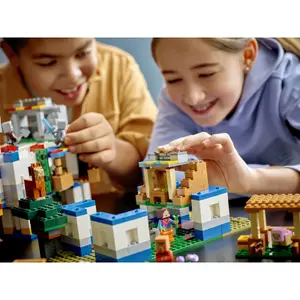 Llama village building set Lego Minecraft image-2