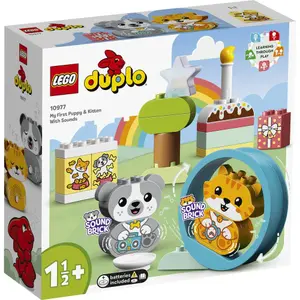 1er chiot + chaton sonores Lego Duplo image-0