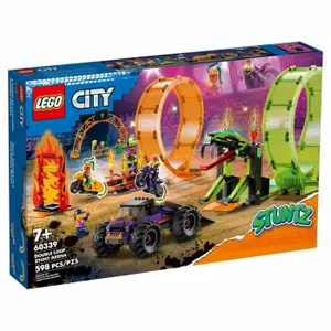 Konstruktionsspiele Lego Arène Cascad Double Looping City image-4