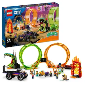 Konstruktionsspiele Lego Arène Cascad Double Looping City