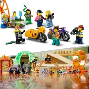 Konstruktionsspiele Lego Arène Cascad Double Looping City image-2