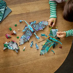 1er vuelo en banshee Lego Avatar image-2